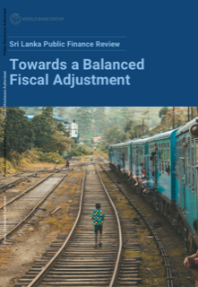 Report cover: Sri Lanka Public Finance Review